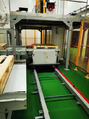 Straight line RGV shuttle